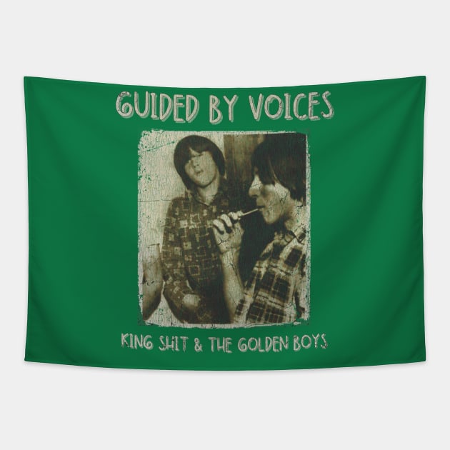 Guided By Voices Vintage 1983 // King Shit & The Golden Boys Original Fan Design Artwork Tapestry by A Design for Life