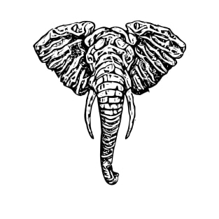 Elephant Art T-Shirt