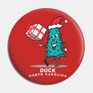 Duck, NC Vacationing Christmas Tree Pin