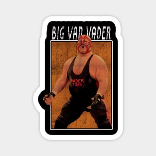 Vintage Wwe Big Van Vader Magnet