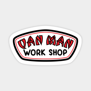 Van Man Work Shop Magnet