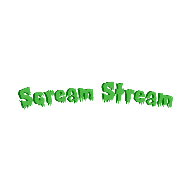 Scream Stream Text Logo by Scream Stream 