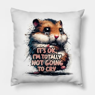 Sad Hamster Pillow