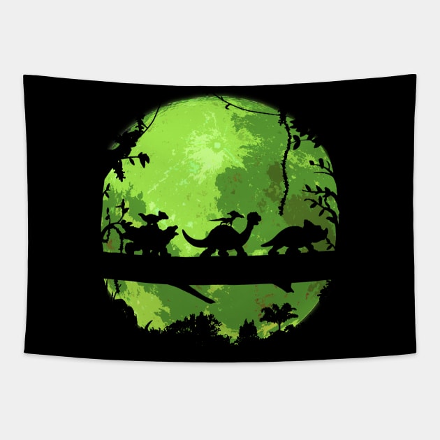 Baby Dinos Tapestry by nickbeta