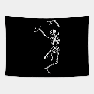 Dance With Death Classic Halloween Costumes Skull Tapestry