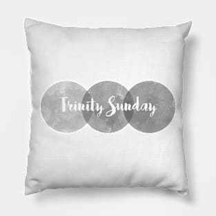 Trinity Sunday Circle Abstract - Trinity Sunday Pillow