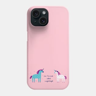 love and unicorns Phone Case