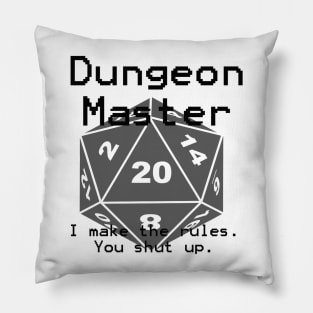 Dungeon Master Rules Pillow