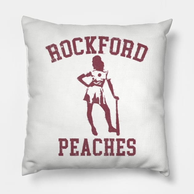 Rockford Peaches 2 Pillow by jordan5L