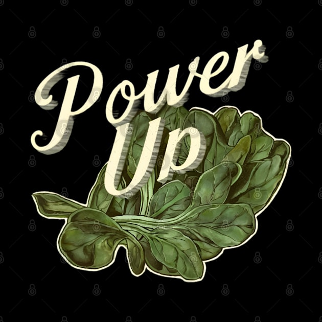 power up with spinach by CreationArt8