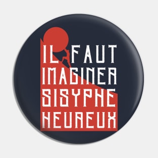 Albert Camus: il faut imaginer sisyphe heureux ( le mythe de sisyphe ) Pin