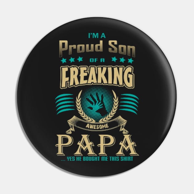 Proud son, father son Pin by IDesign23