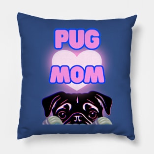 Pug Mom Pillow