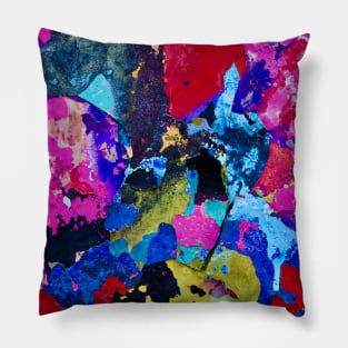 Colors of ephemeral art IX / Swiss Artwork Photography Pillow