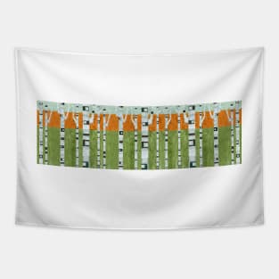 Birches in Spring Tapestry