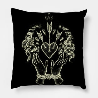 Wounded Heart Pillow