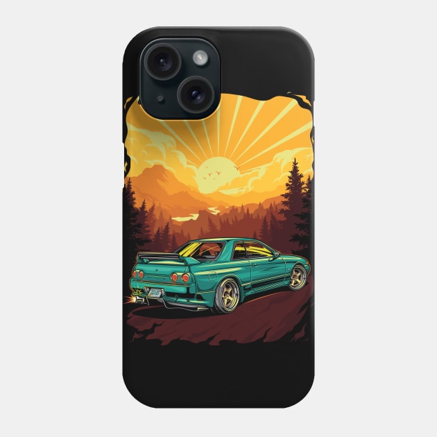 Nissan GTR R32 Phone Case by racingfactory