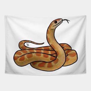 Reptile - Snake - Crimson Corn Snake Tapestry