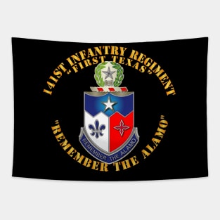 141st Infantry Regiment  - Remember the Alamo Tapestry