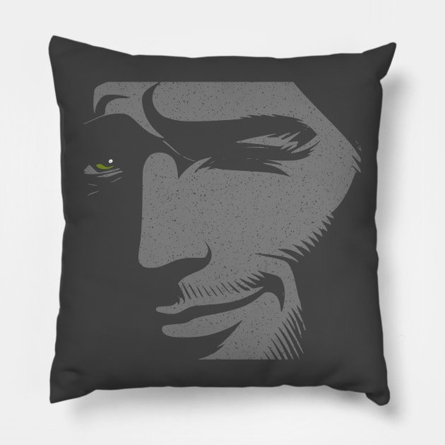 Sly Smile Pillow by JSnipe