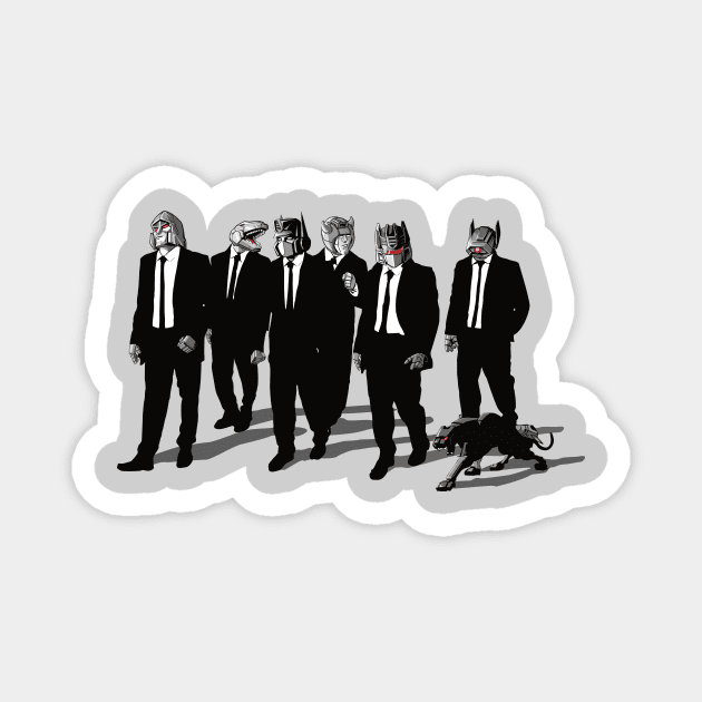 Reservoir Bots ( Mixed Variant) Magnet by Samiel