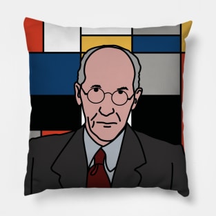 Piet mondrian (old) Pillow