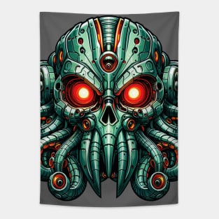 Biomech Cthulhu Overlord S01 D15 Tapestry