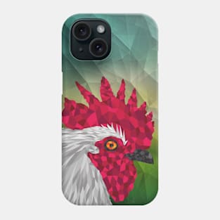 Geometric Rooster Phone Case