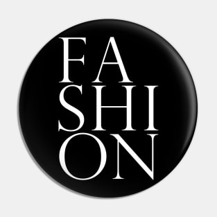 Fashion 1 - Classy, Elegant, Minimal Typography Pin