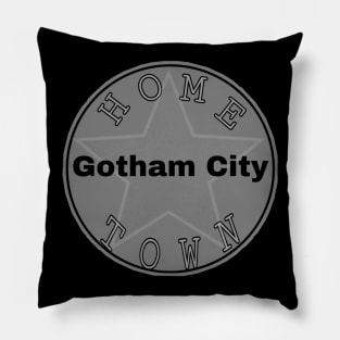 Hometown Gotham City Pillow