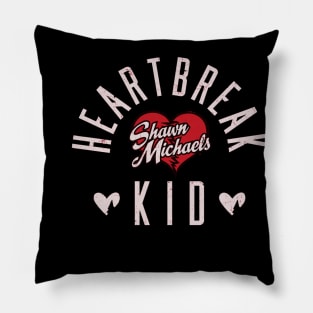 Shawn Michaels Heartbreak Kid Logo Pillow