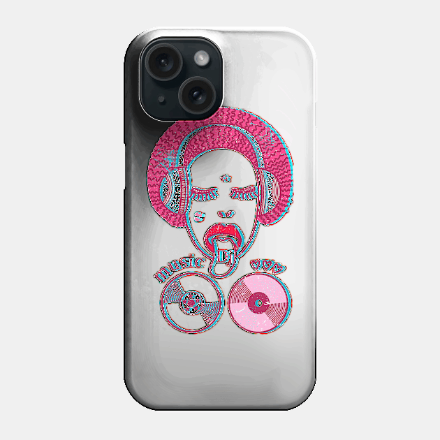 DJ Trippy Phone Case by Go go