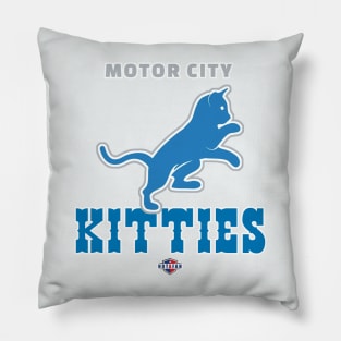 Motor City Kitties Pillow