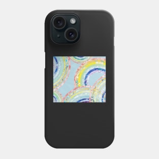 Marbled Paper Rainbows Phone Case