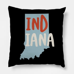 State of Indiana Pillow