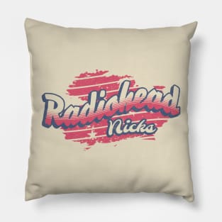 radio Pop Vintage Pillow