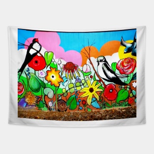 Spring Flowers Tapestry