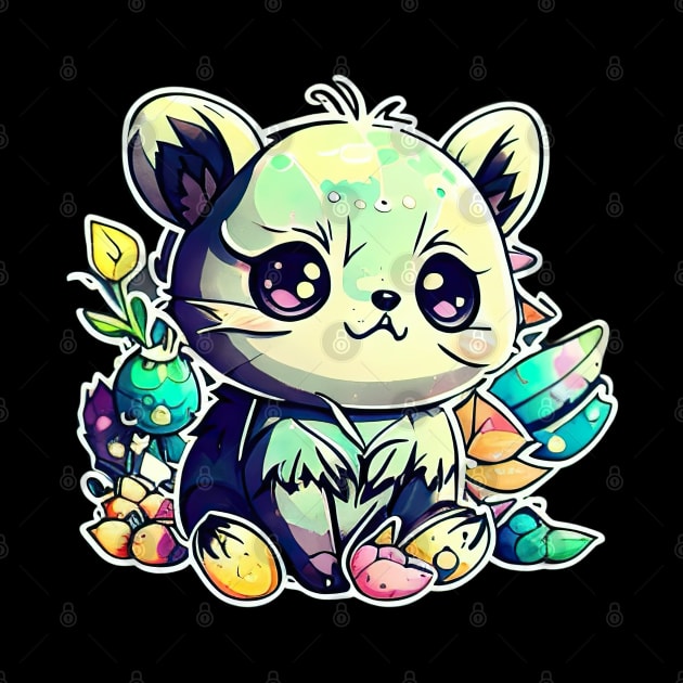 "Enchanted Whimsy: A Delightfully Cute Animal with a Marvelous Design" by Hexen_3