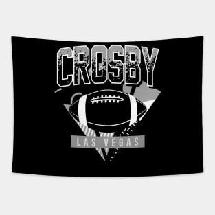 Crosby Las Vegas Football Retro Tapestry