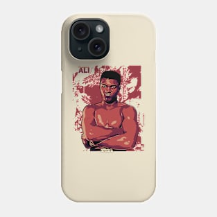 Muhammad Ali | Vintage poster Phone Case