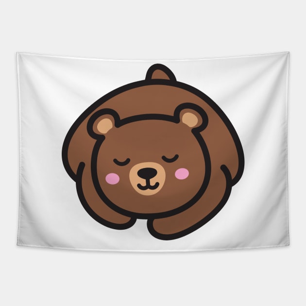 Sleeping Bear Tapestry by yellowline