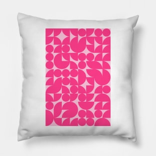 Lovely Valentines Day - Geometric Pattern - Shapes #7 Pillow