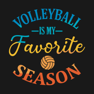 Volleyball is my Favorite Season Vinage T-Shirt