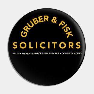 Gruber and Fisk Solicitors Pin