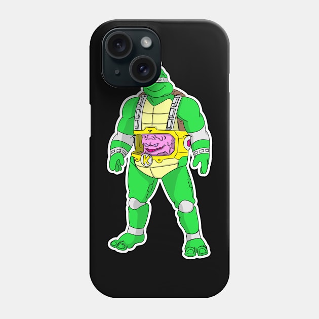 Krang Power Phone Case by AlanSchell76