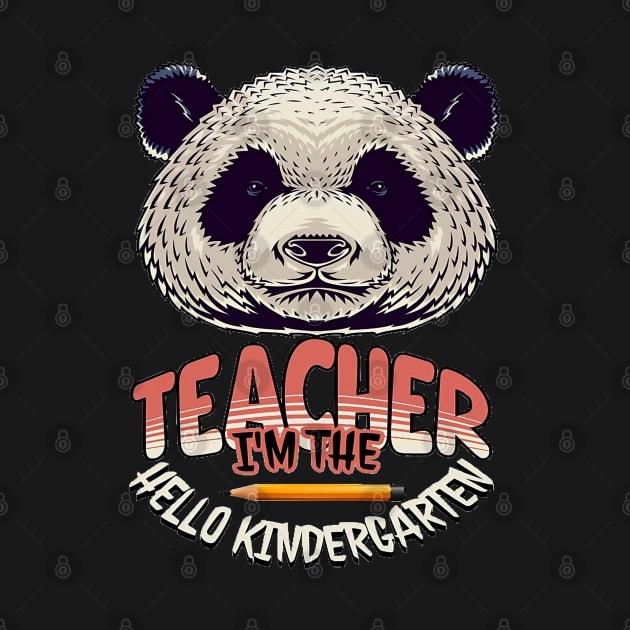 I'm The Teacher Hello Kindergarten, Back to School, Happy Teacher Day Gift, Teacher Appreciation, Teach,Teacher Gift, Back To School Gift by Customo