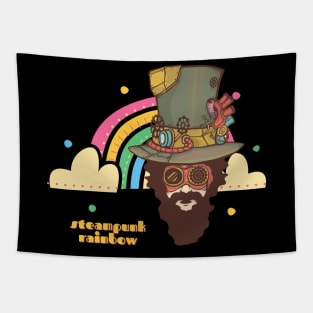 Steampunk Rainbow Tapestry