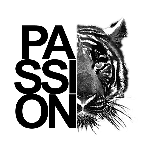 tiger passion motiv by Designation4