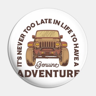 Genuine Adventure Pin