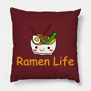 Ramen Life Pillow